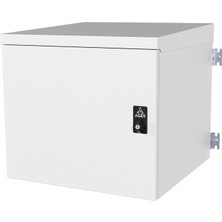 Ager 7u 600X450 AG-OT07U6045B2-D-A-M1-07U6045 Ager Montajlı Outdoor Duvar Tıpı Kabınet (On Metal Kapak/d- B2 7035 Dıs Ortam)