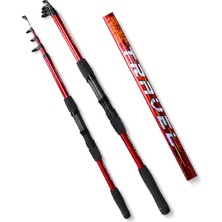 Fishack Teleskopik Olta Kamışı - Travel - 270CM 50/150 gr - Bordo