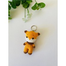 Adenya Amigurumi Tilki Anahtarlık