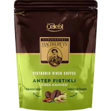 Gourmet Çelebi Kurukahveci Hacı Kureyş Antep Fıstıklı Dibek Kahvesi 170 Gr.