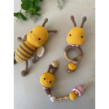 Adenya Amigurumi Arı Luna Üçlü Set