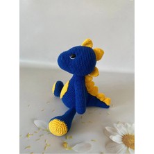 Adenya El Emeği Örgü Dinazor Taraftar Dino Fb Amiğgurumi Oyuncak