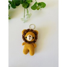 Adenya Amigurumi Aslan Anahtarlık