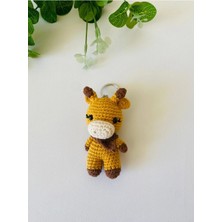 Adenya Amigurumi Zürafa Anahtarlık