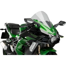 Puig Puıg 3658V Kıt Of Wıngs For Kawasakı Nınja H2 Sx C Green