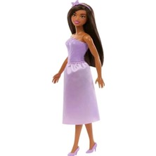 Barbie Bebek Prenses Taçlı Model Bebek Esmer