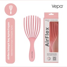 Vepa Airflex Multifonksiyonel Dolaşık Açıcı Saç Fırçası, Kolay Tarama, Elektriklenme Önleyici