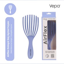 Vepa Airflex Multifonksiyonel Dolaşık Açıcı Saç Fırçası, Kolay Tarama, Elektriklenme Önleyici