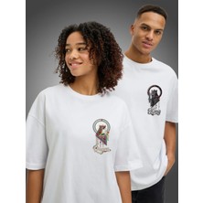 Gadali Unisex King & Queen Sevgili Çift Kombini T-Shirt 2'li