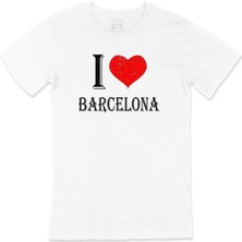 Cix I Love Barcelona Tişört