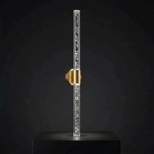 Backhome Nova 830 Tv Ünitesi & Tv Yanı Modern Ikili LED Aplik - Gold Kasa - Günışığı LED - Elektrikli