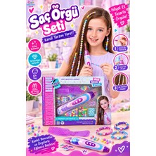 Brother Toys Oyuncak Saç Tasarım Süsleme Seti Boncuk Saç Örgü Tarak