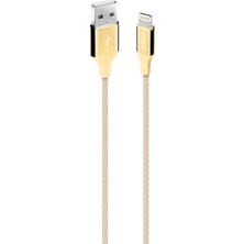 Ttec AlumiCable iPhone Şarj Kablosu - Altın