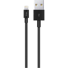 ttec USB-A - Lightning Şarj Kablosu Siyah 2DK7508S