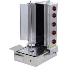 Csa Inox Csa Karacasan  Elektrikli 5 Radyan Alttan Motorlu Döner Ocağı Makinesi