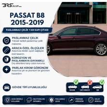 Brsplast Vw Passat B8 2015 Krom Yan Kapı Çıtası 8 Prç. Paslanmaz Çelik