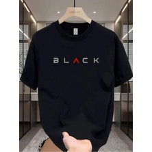 Elfa Tekstil Sezon Tekstil Unisex Bisiklet Yaka Oversize Tshirt