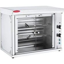 Csa Inox Csa Karacasan Doğalgazlı Duvar Tip Piliç Çevirme Makinesi