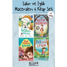 Gülce Kitap Sabır ve Iyilik Maceralerı - 4 Kitap Set - 7+ Yaş - Değerler Eğitimi