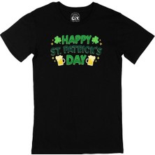Cix Happy St Patricks Day Siyah Tişört