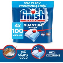 Finish Quantum Özel Seri Bulaşık Makinesi Deterjanı Kapsül Tablet 400 Adet (100X4)