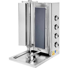 Csa Inox Csa Karacasan Elektrikli 4 Radyanlı Döner Ocağı Makinesi