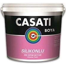 Ceylan Adam Mey Ithalat® Casati Silikonlu Dış Cephe Boyası 15 Litre Beyaz