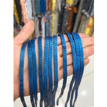Uçar Doğal Taş Hematit Taşı Çavuş Kesim Mat Mavi 6x3mm Doğal Taş Dizi