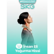 Skg PS700 Boyun Masaj Aleti | Shiatsu Derin Doku Yoğurma| Kızılötesi Isı Terapisi | Mobil App | Bluetooth Hoparlör