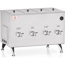 Anka Elektrikli Dem Hazneli 120 Litre Mega Çay Makinesi 220V