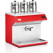 Anka Elektrikli Pro Chef Dijital 25 Litre Çay Makinesi Kırmızı