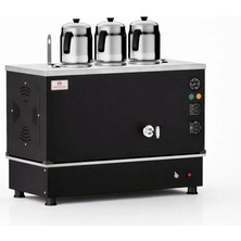Anka Doğalgazlı Pro Compact Hibrit Smart 3 Demlikli 30 Litre Çay Makinesi