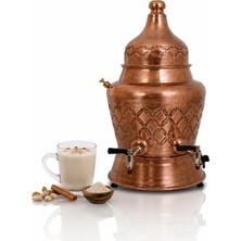 Anka Elektrikli Bakır 15 Litre Karıştırıcılı Salep Makinesi