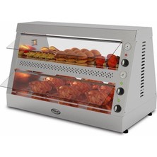 Pimak Sıcak Teşhir Ünitesi 15-25 Piliç 116 x 66 x 76 (Cm)