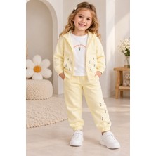 Ugly Duck Kız Bebek Papatyalı Üçlü Takım 1-4 Yaş Sarı