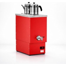 Anka Elektrikli Pro Cook Dijital 12 Litre Çay Makinesi Kırmızı