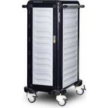 Gastrolley 100 Termo Kabin Taşıma Arabası, 53X78X124 cm