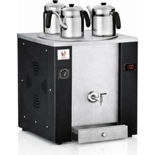 Anka Elektrikli Pro Exper Dijital 25 Litre Çay Makinesi Siyah