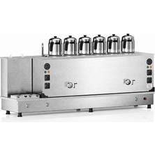 Anka Doğalgazlı Inox Turbo Hibrit 6 Demlikli 60 Litre Çay Makinesi