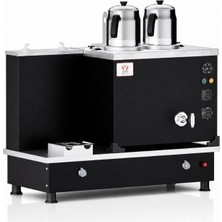 Anka Tüplü Statik Turbo Hibrit 2 Demlik 20 Litre Çay Makinesi