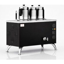 Anka Elektrikli Black Pro Compact Smart 3 Demlikli 30 Litre Çay Makinesi 220V