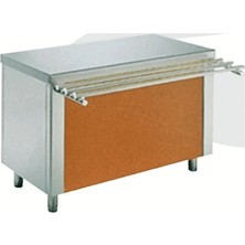 Csa Inox Csa Karacasan Servis Benmarisi Nötr Tezgahlı 100X75X85