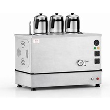 Anka Tüplü Inox Pro Compact Hibrit Smart 3 Demlikli 30 Litre Çay Makinesi