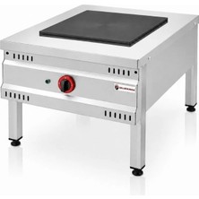 Silverinox Elektrikli Yer Ocağı 40 cm 380V