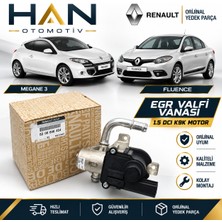 Motovex Egr Valfi Vanası Renault Fluence Megane 3 Clio 4 K9K 1.5 Dci 8200846454 Mais