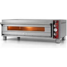 Silverinox Elektrikli Tek Kat 30 cm 6 Pizza Kapasiteli Pizza Fırını 380V