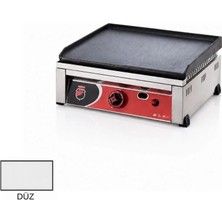 Silverinox Tüplü Set Üstü Döküm Düz Pleyt Izgara 50 cm