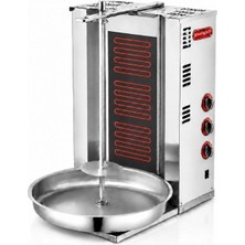 Silverinox Elektrikli 3 Radyan Motorsuz Döner Makinesi 380V