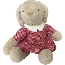 Oioi Moki Sevimli Elbiseli Tavşan Peluş 38 cm