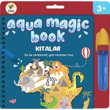 Lino Aqua Magic Sihirli Boyama Kitabı Kıtalar